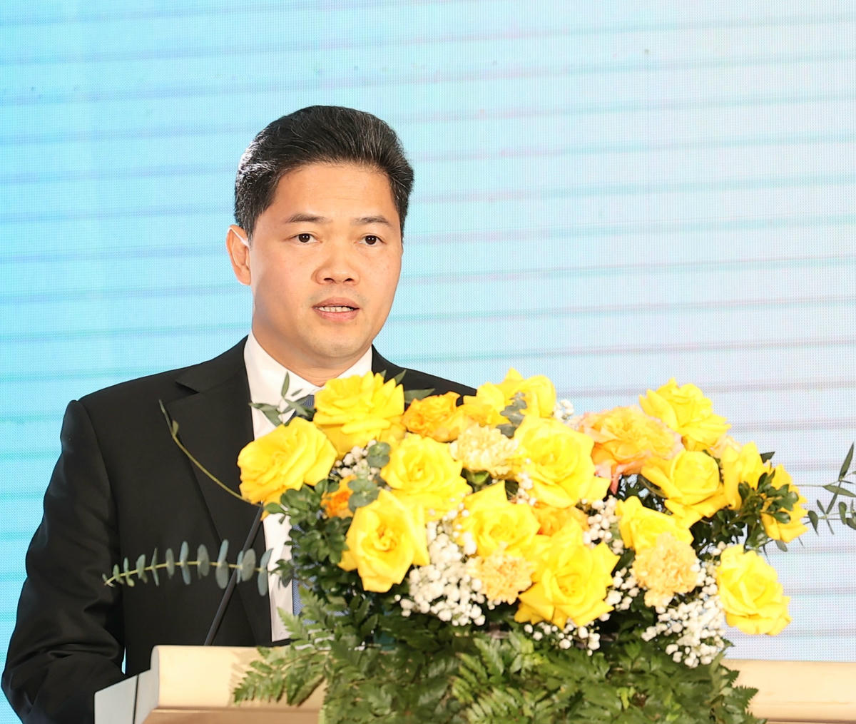 Thứ trưởng Thường trực Bộ Y tế Vũ Mạnh Hà phát biểu. Ảnh: BT.