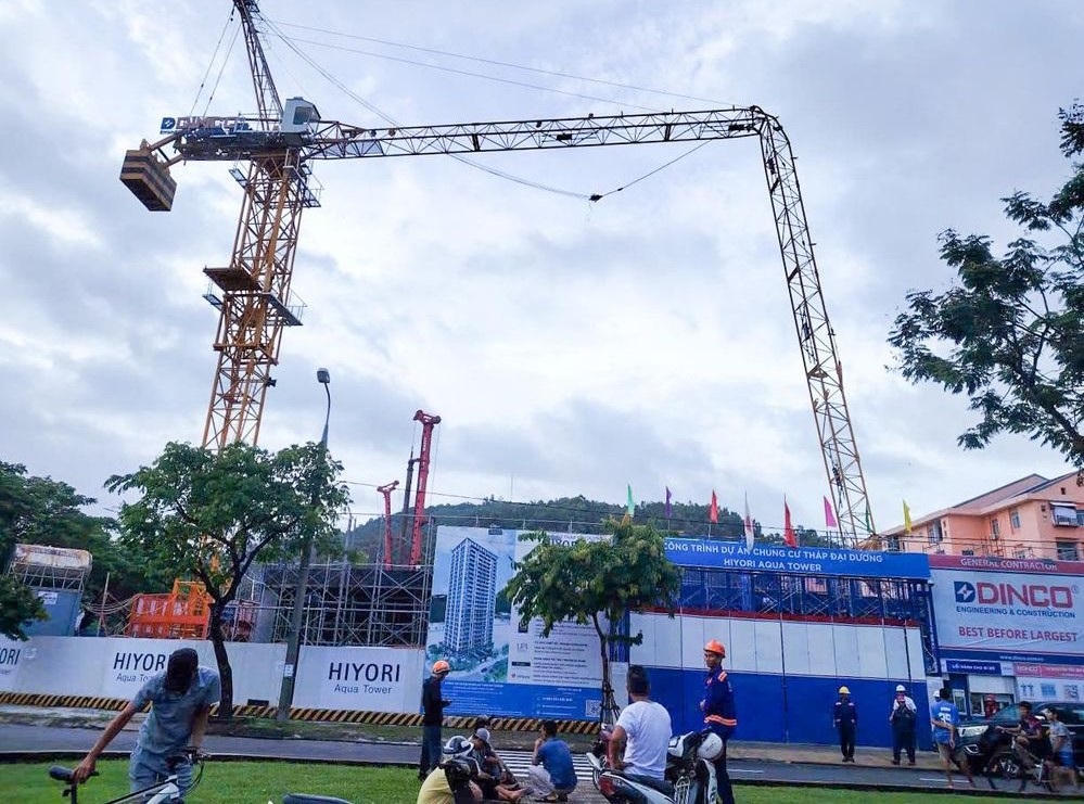 Nơi xảy ra vụ tai nạn lao động khiến một người tử vong ngày 23/10. Ảnh: CV.