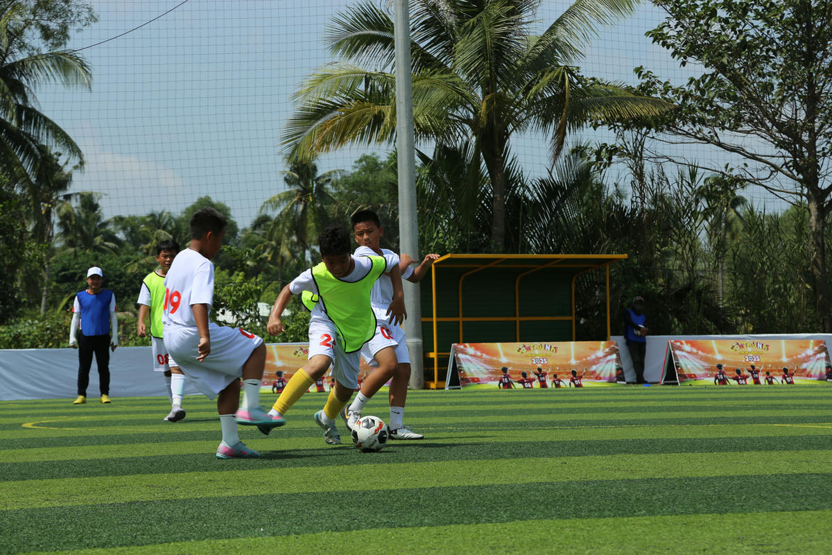 Đội Xanh giành chiến thắng chung cuộc.