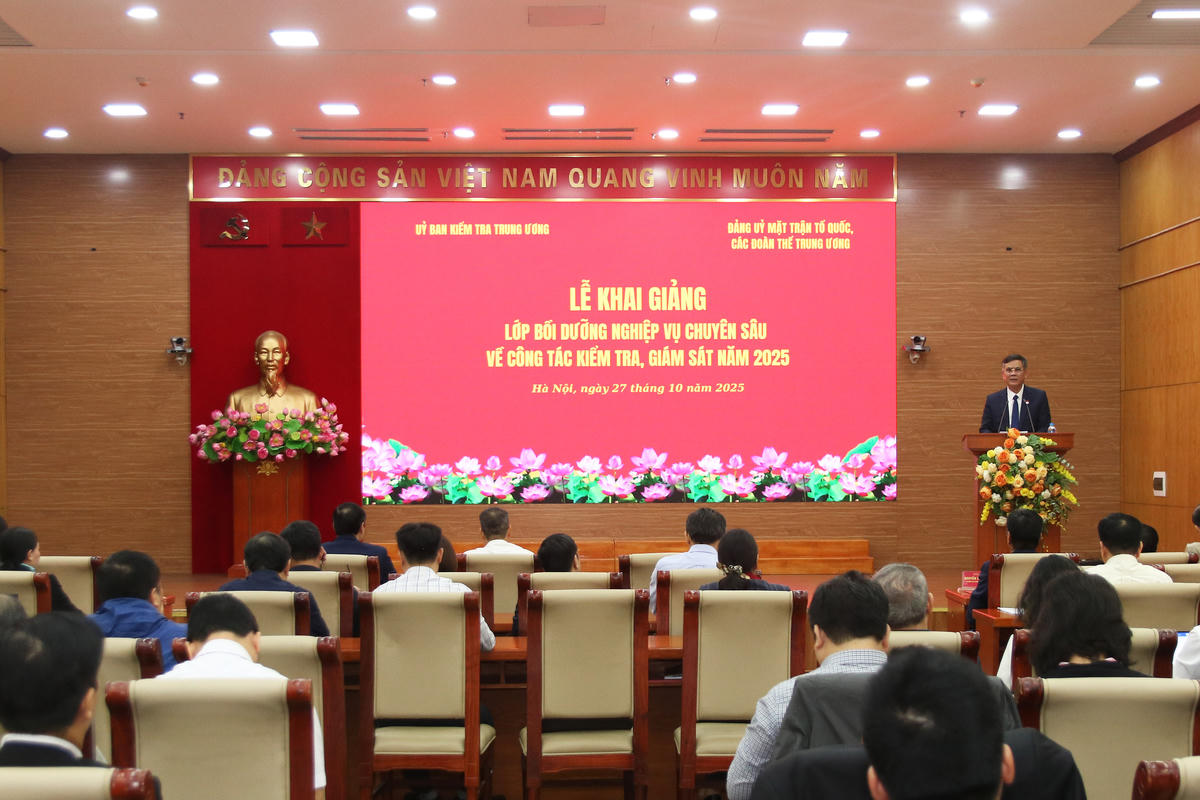 Quang cảnh buổi lễ. Ảnh: Tiến Đạt.