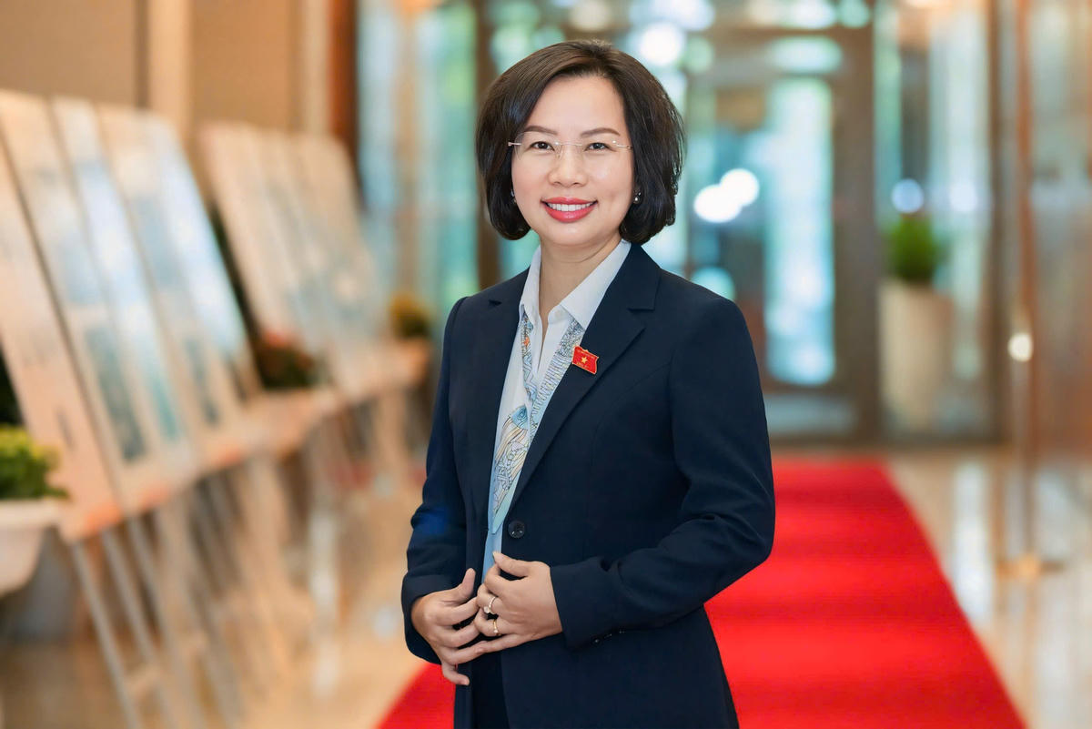 Bà Bùi Huyền Mai. Ảnh: Quang Vinh.