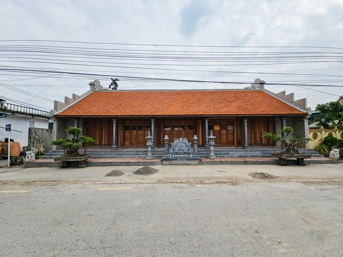 Đình Thanh Nga được đầu tư hơn 4 tỷ đồng để trùng tu, tôn tạo, dự kiến hoàn thành vào năm 2026. Ảnh: Đình Minh