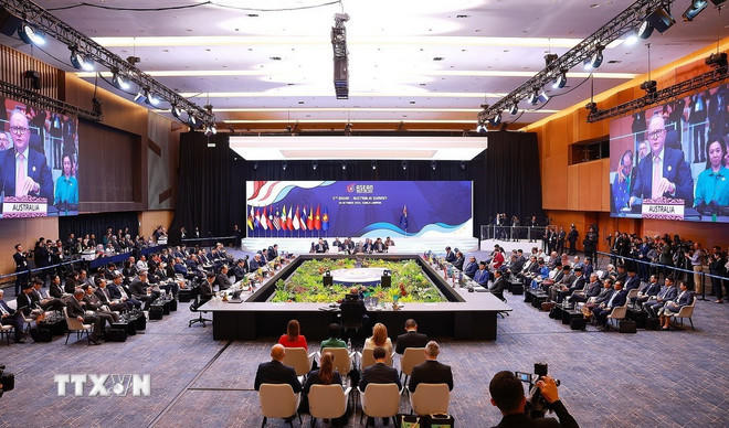 Hội nghị Cấp cao ASEAN-Australia lần thứ 5. (Ảnh: Dương Giang/TTXVN)