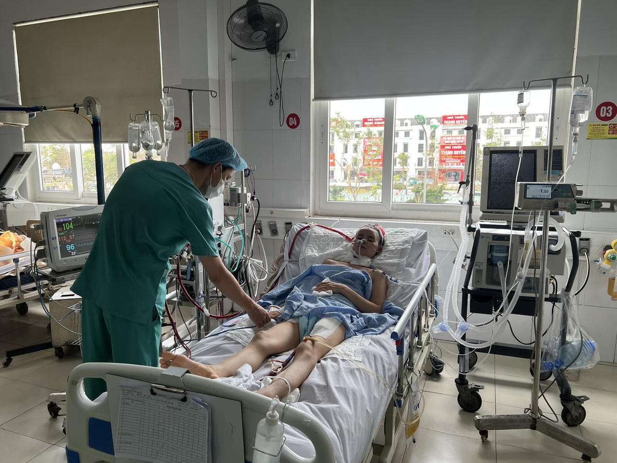Bệnh nhân nguy kịch được cứu sống nhờ kỹ thuật tiên tiến