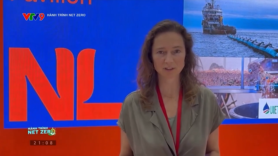 Bà Marina Goense - Giám đốc kỹ thuật Công ty Harvesst Waste