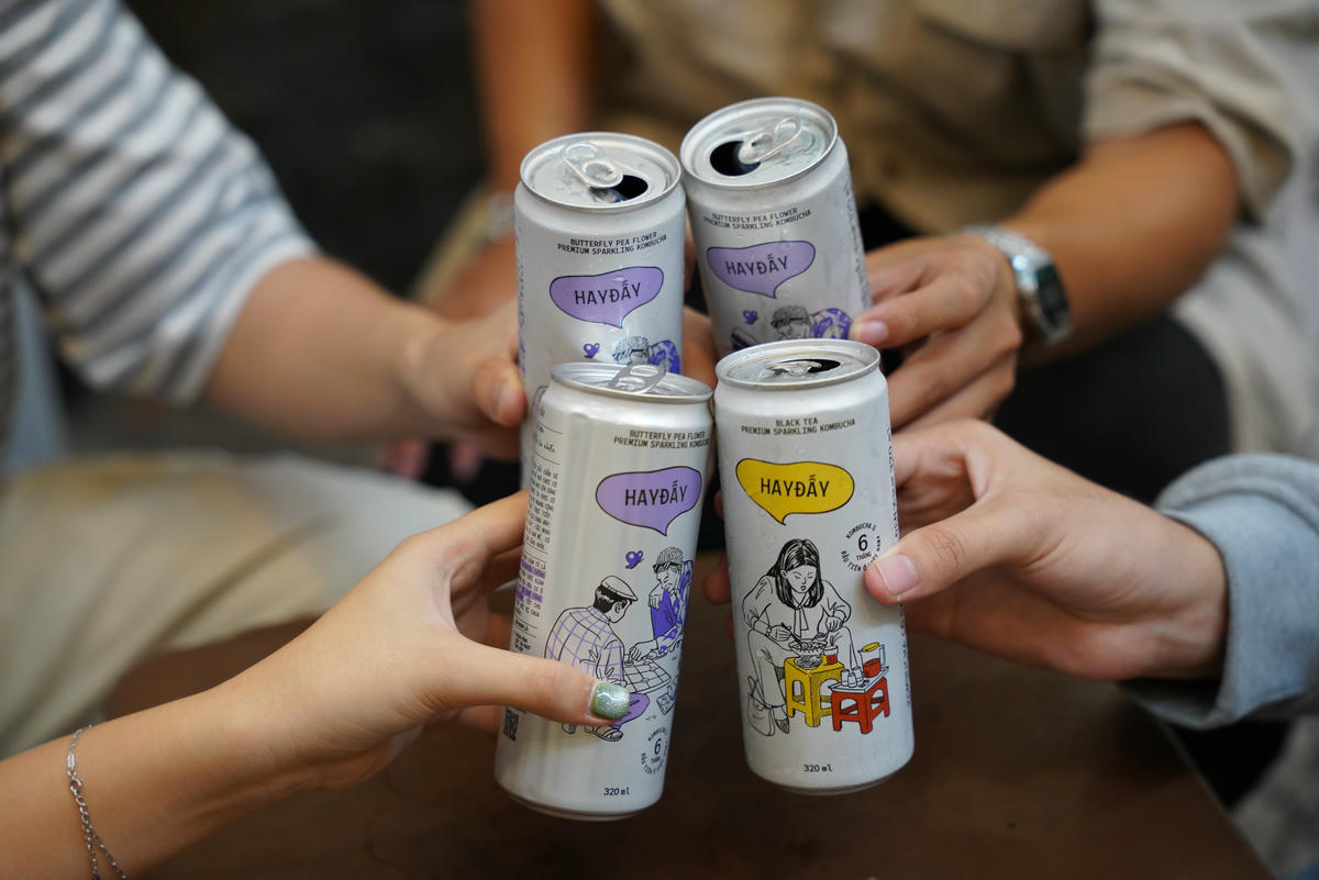 Các sản phẩm mới của Vinamilk tạo ra xu hướng mới, thu hút người tiêu dùng trải nghiệm. Ảnh: Vi Nam