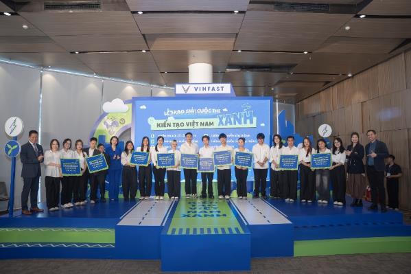 Cuộc thi “Kiến tạo Việt Nam xanh” đã tìm ra các chủ nhân giải thưởng.