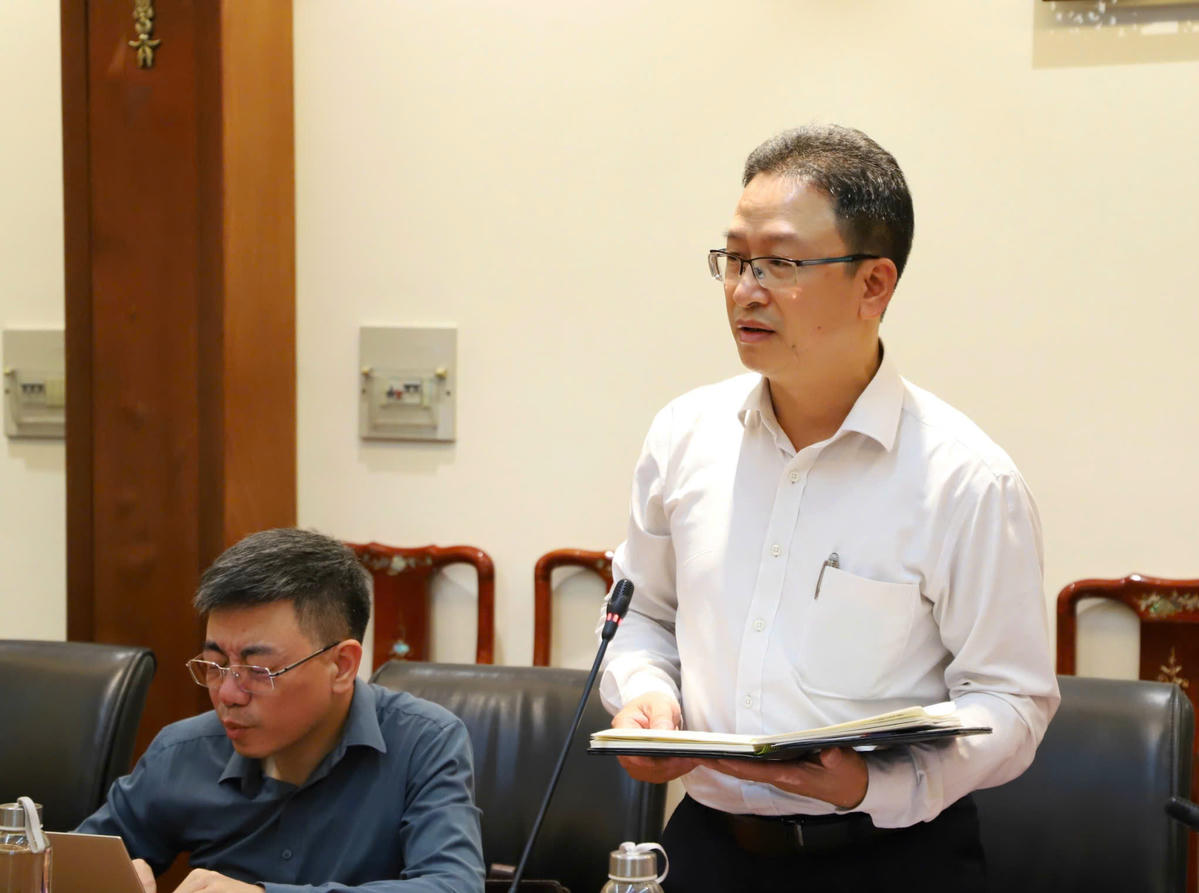 Ông Nguyễn Văn Thanh, Trưởng ban Dân tộc và Tôn giáo tại tọa đàm. Ảnh: N. P