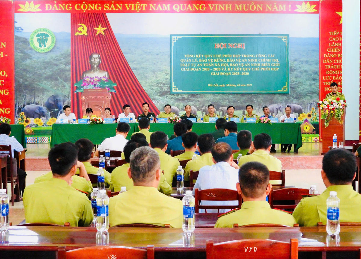 Toàn cảnh hội nghị. Ảnh: VQG.