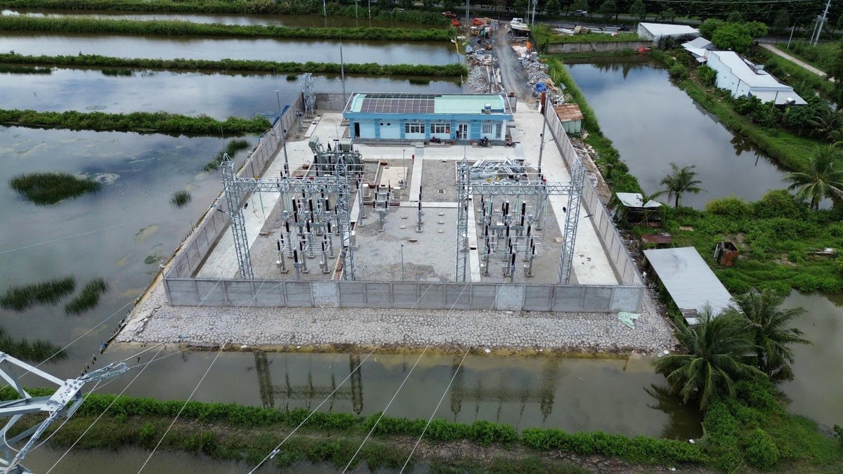 TBA 110kV Thới Bình, tỉnh Cà Mau đóng điện ngày 30/9/2025