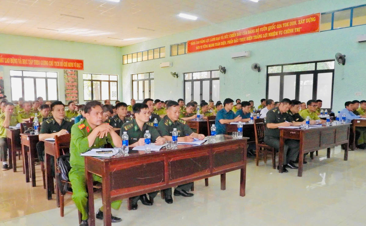 Các đại biểu dự hội nghị. Ảnh:VQG.