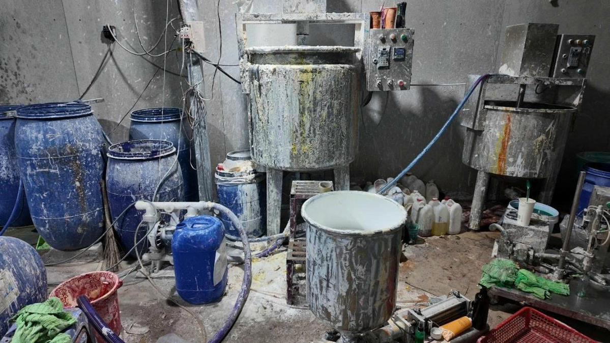 Tang vật tại một trong các địa điểm công an ập vào triệt phá. Ảnh: CACC.