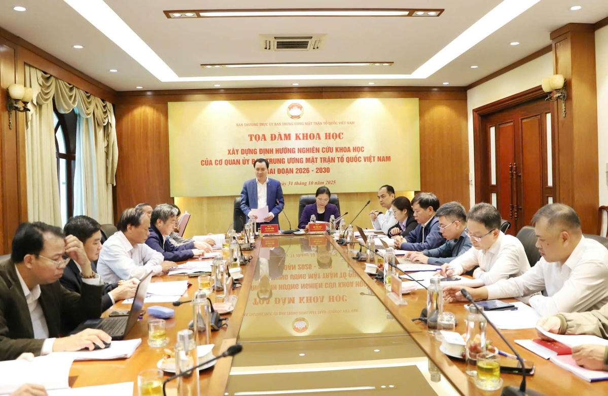 Quang cảnh buổi tọa đàm. Ảnh: N. P