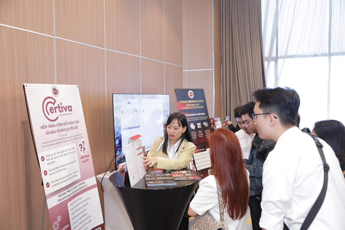 Nhiều tác giả trẻ, người sáng tạo nội dung quan tâm tới nền tảng Certiva (ảnh: BTC)