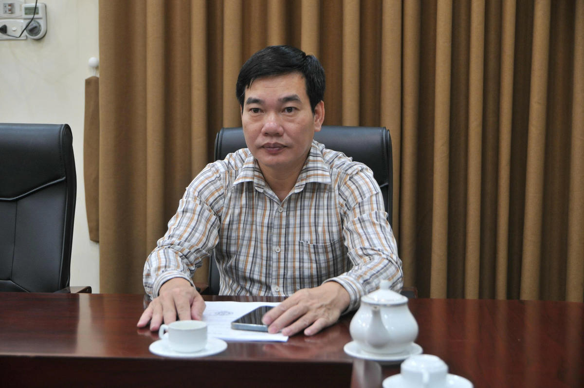 Ông Nguyễn Việt Khánh - Phó Chủ tịch Ủy ban MTTQ Việt Nam tỉnh Tuyên Quang thông tin về việc lựa chọn các cá nhân đề cử tham gia Chuong trình. Ảnh: N.H.