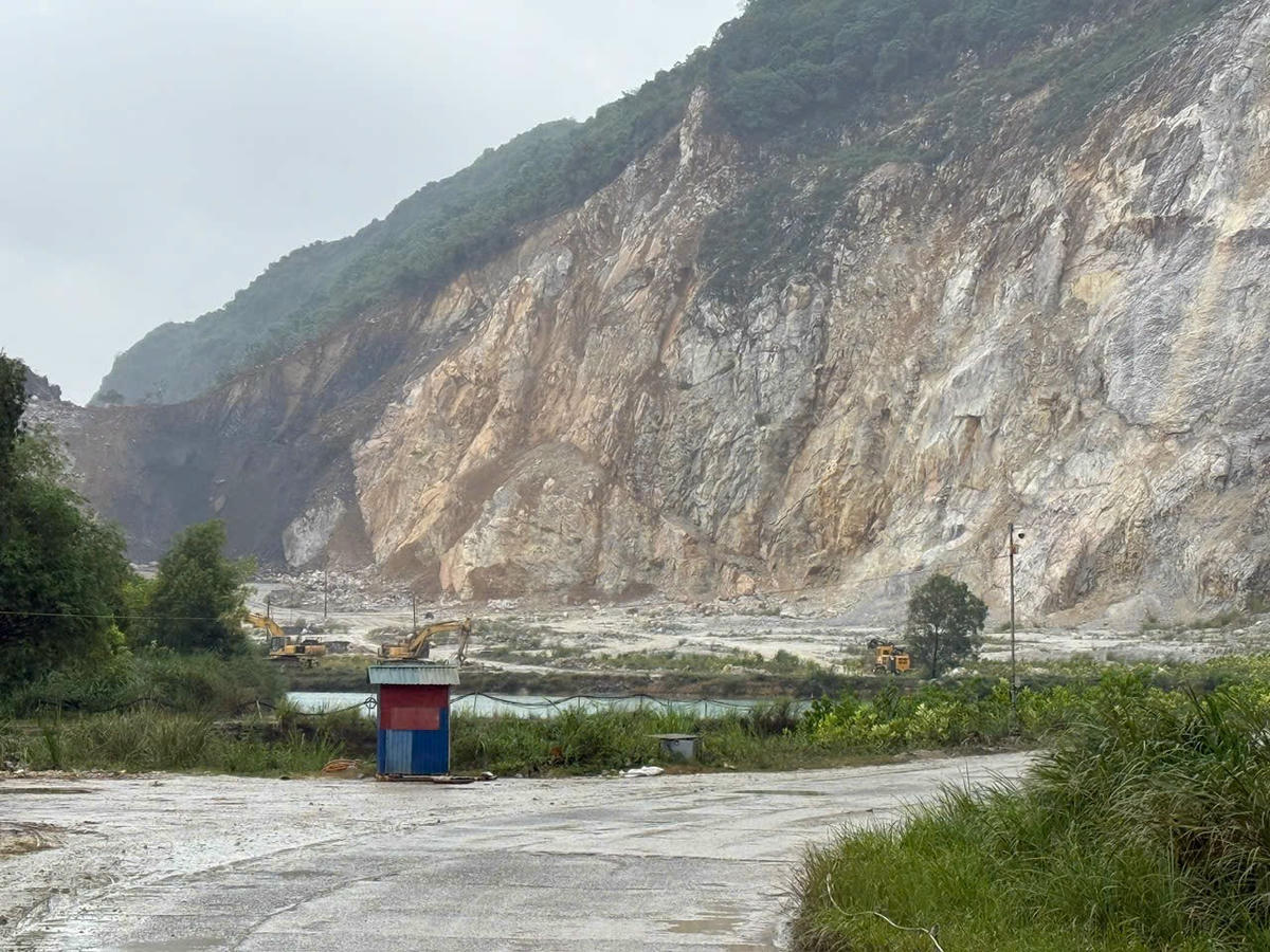 Sau khi bị xử phạt, Công ty Vissai Ninh Bình đã dừng khai thác vào khu vực có khối tài nguyên 2-333. Ảnh: Đình Minh