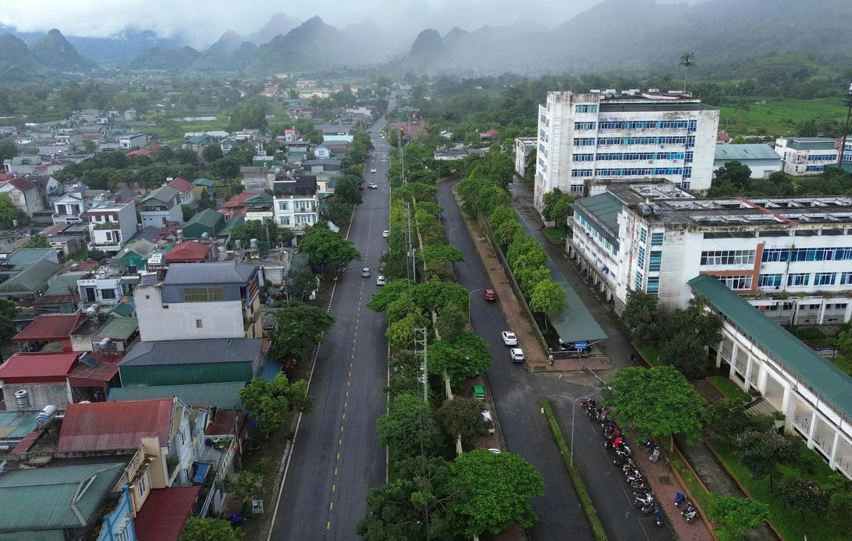 Hệ thống giao thông đang được xây dựng.