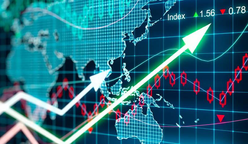 Thị trường chứng khoán biến động mạnh. Ảnh minh hoạ.