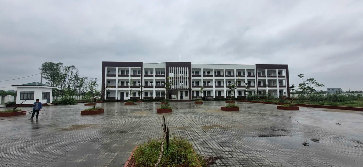 Trường THCS Nghi Ân Cơ sở 2. Ảnh: Điền Bắc