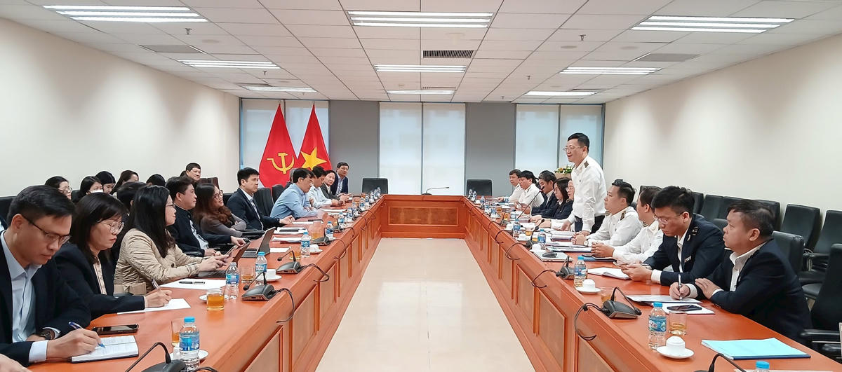 Quang cảnh Hội nghị triển khai kiểm toán. Ảnh: N.Lộc 