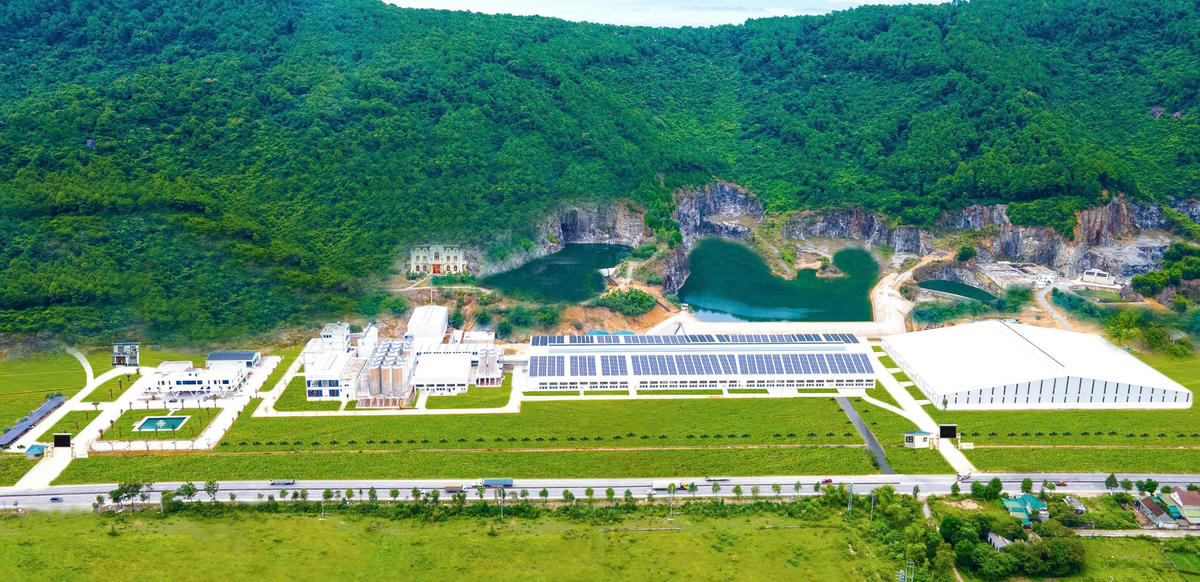 Toàn cảnh Nhà máy Bia Sao Vàng.