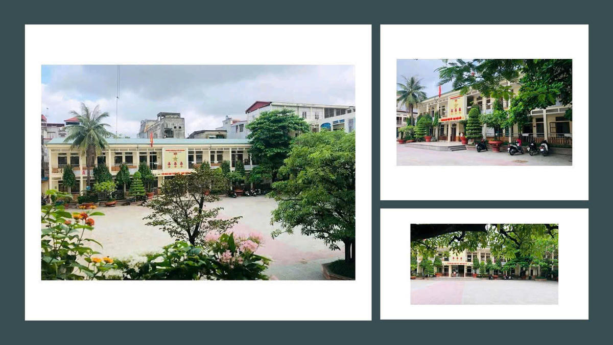 Cơ sở vật chất của Trường THCS Trần Phú ngày càng khang trang.