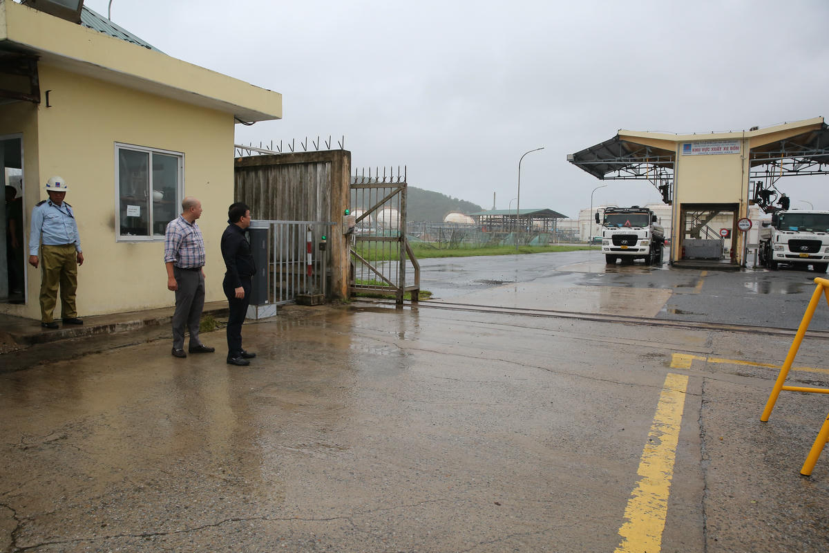 Ứng phó bão số 13, BSR đảm bảo an toàn cho con người và vận hành nhà máy