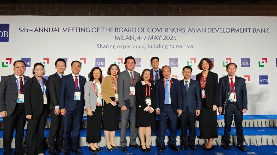 Đoàn công tác Agribank tham dự Hội nghị Thường niên Ngân hàng Phát triển châu Á (ADB) lần thứ 58