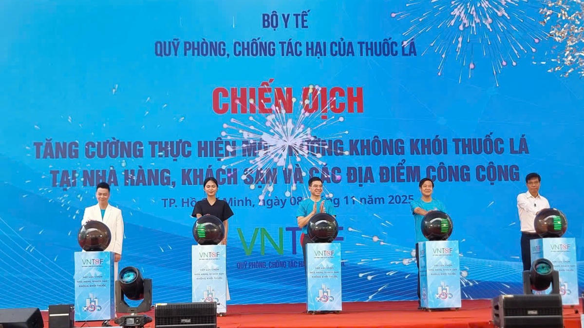 Lễ phát động chiến dịch. Ảnh: S.X