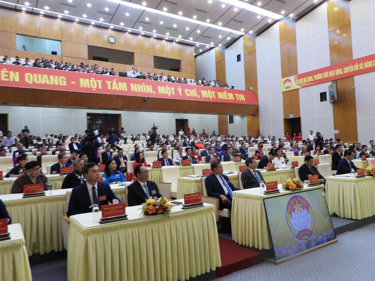 Các đại biểu dự Đại hội. Ảnh: Đ.S.