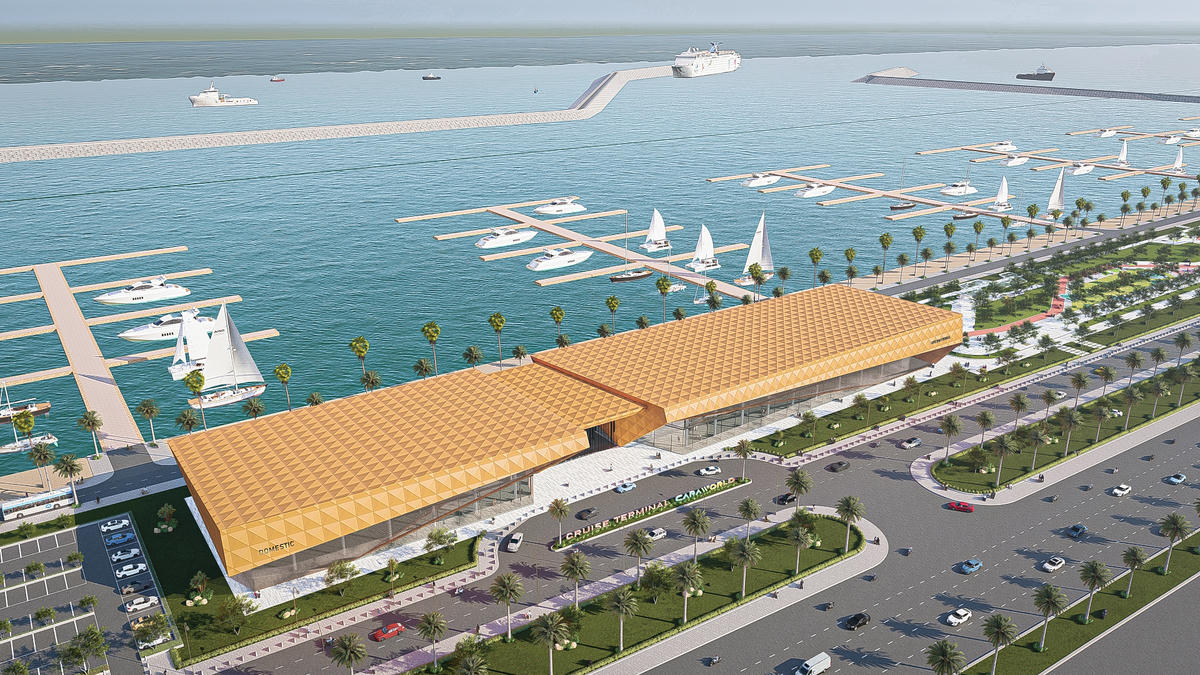 Phối cảnh dự án bến du thuyền quốc tế Cam Ranh do công ty TNHH KN Cam Ranh phát triển.