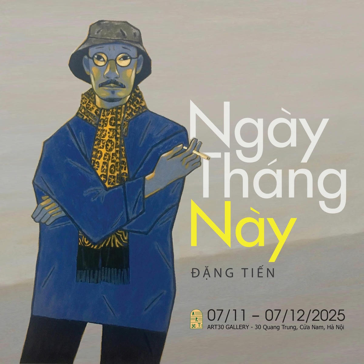 Triển lãm “Ngày tháng này”: Hé lộ một khởi đầu mới của họa sĩ Đặng Tiến