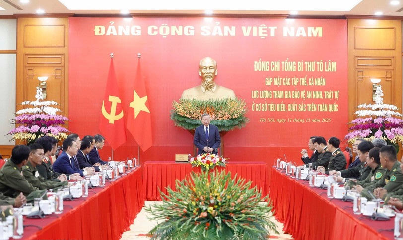 Tổng Bí thư Tô Lâm: An ninh cơ sở là bộ phận quan trọng của an ninh quốc gia