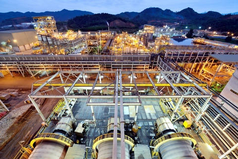 Dây chuyền chế biến khoáng sản hiện đại tại Masan High-Tech Materials