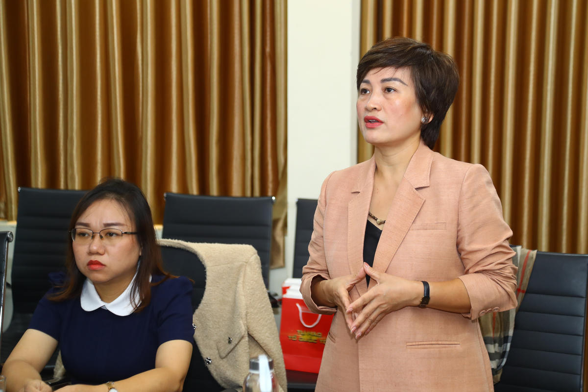 Bà Phan Minh Thu - Nhà sáng lập Công ty Cổ phần Sen Cộng.