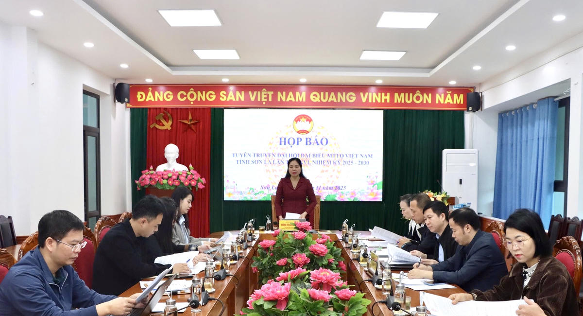 Quang cảnh buổi Họp báo. Ảnh: S.L