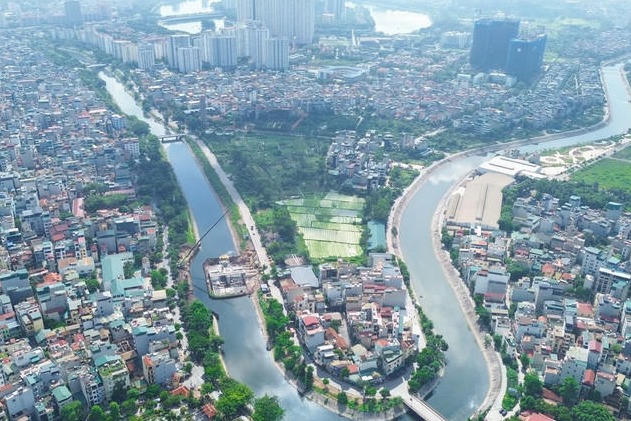 Hà Nội triển khai công trình khẩn cấp chống ngập và làm sạch sông Tô Lịch