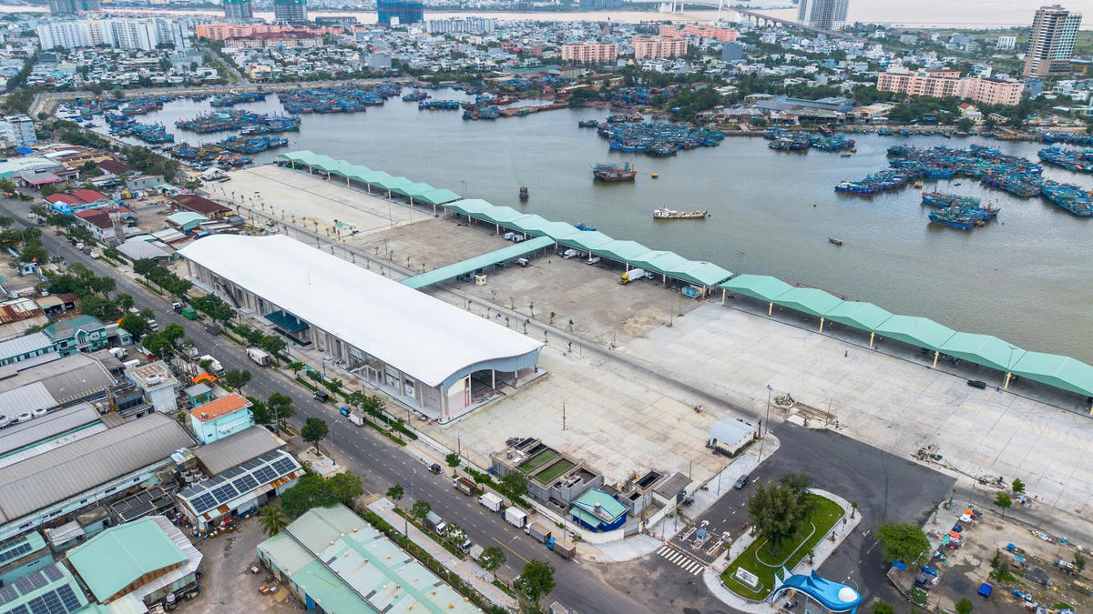 Toàn cảnh giai đoạn 2 công trình. Ảnh: Nguyễn Tú.