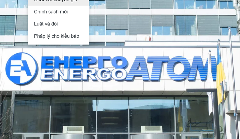 Văn phòng của tập đoàn Energoatom (Ukraine). (Ảnh: Energoatom).