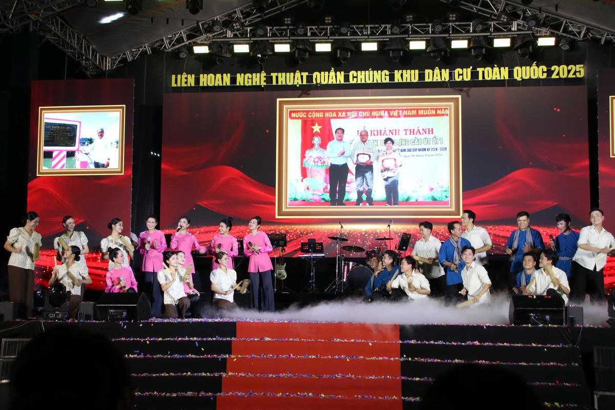 Liên hoan Nghệ thuật quần chúng khu dân cư toàn quốc 2025 sẽ diễn ra từ ngày 15 đến 19/11.