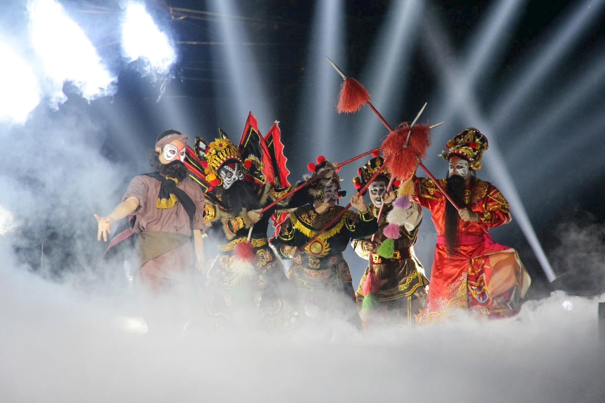 Một trích đoạn nghệ thuật Tuồng. Ảnh: P. Sỹ.