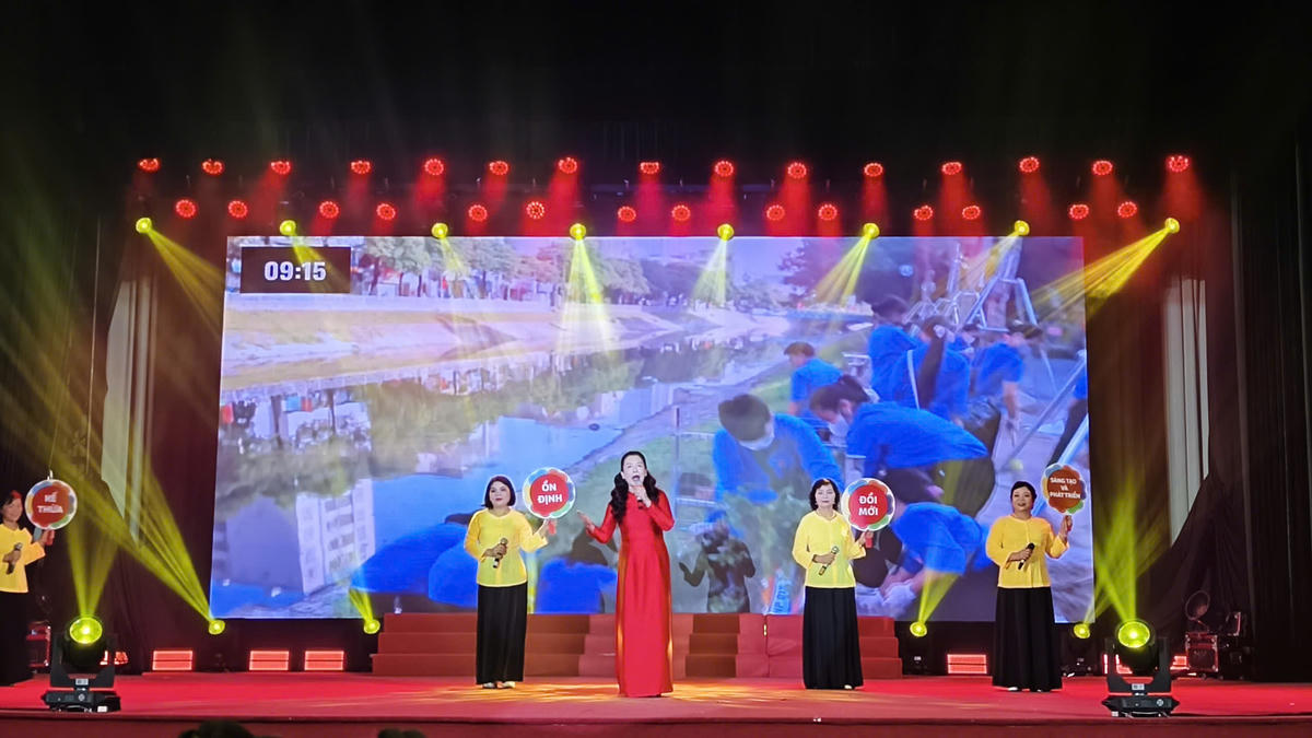 Một tiết mục biểu diện tại vòng Sơ khảo