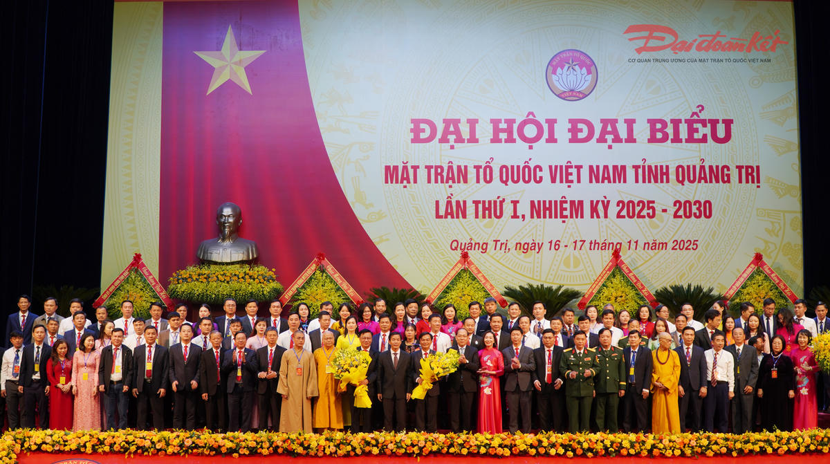 Ra mắt Ủy ban Mặt trận Tổ quốc Việt Nam tỉnh Quảng Trị khóa I, nhiệm kỳ 2025 - 2030. Ảnh: X.T.