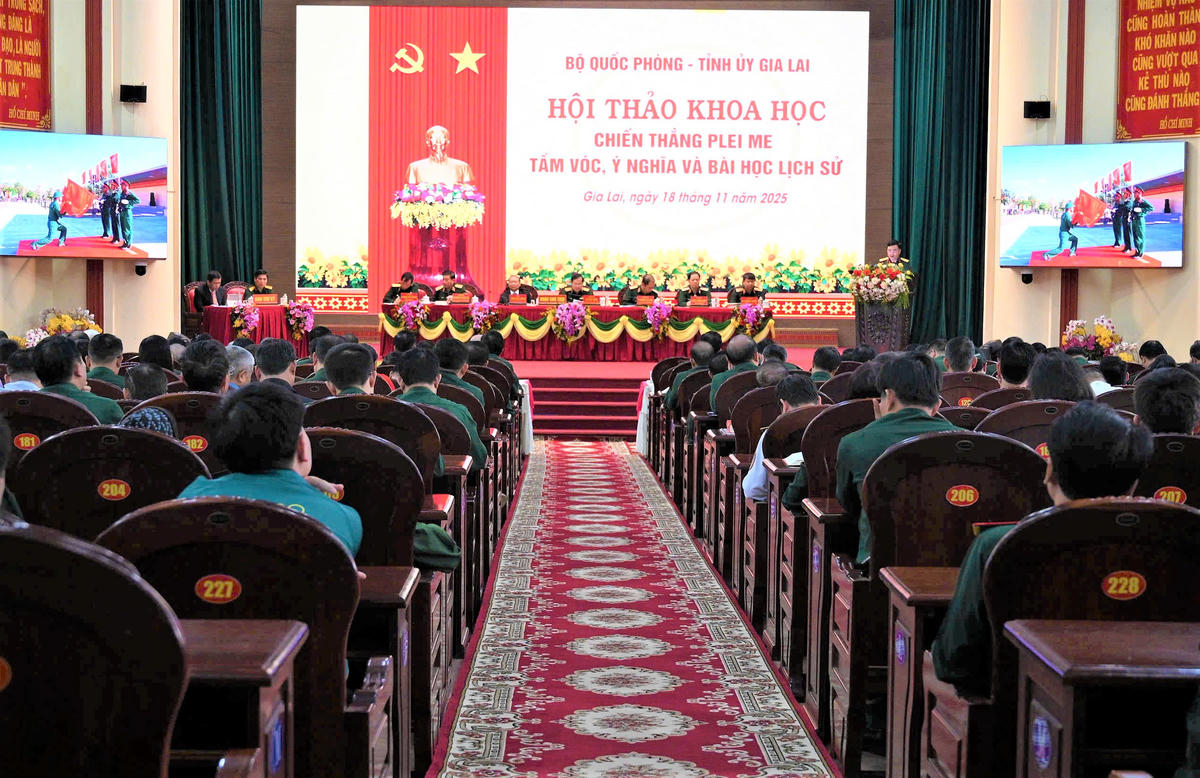 Quang cảnh hội thảo. Ảnh: Đình Sang.