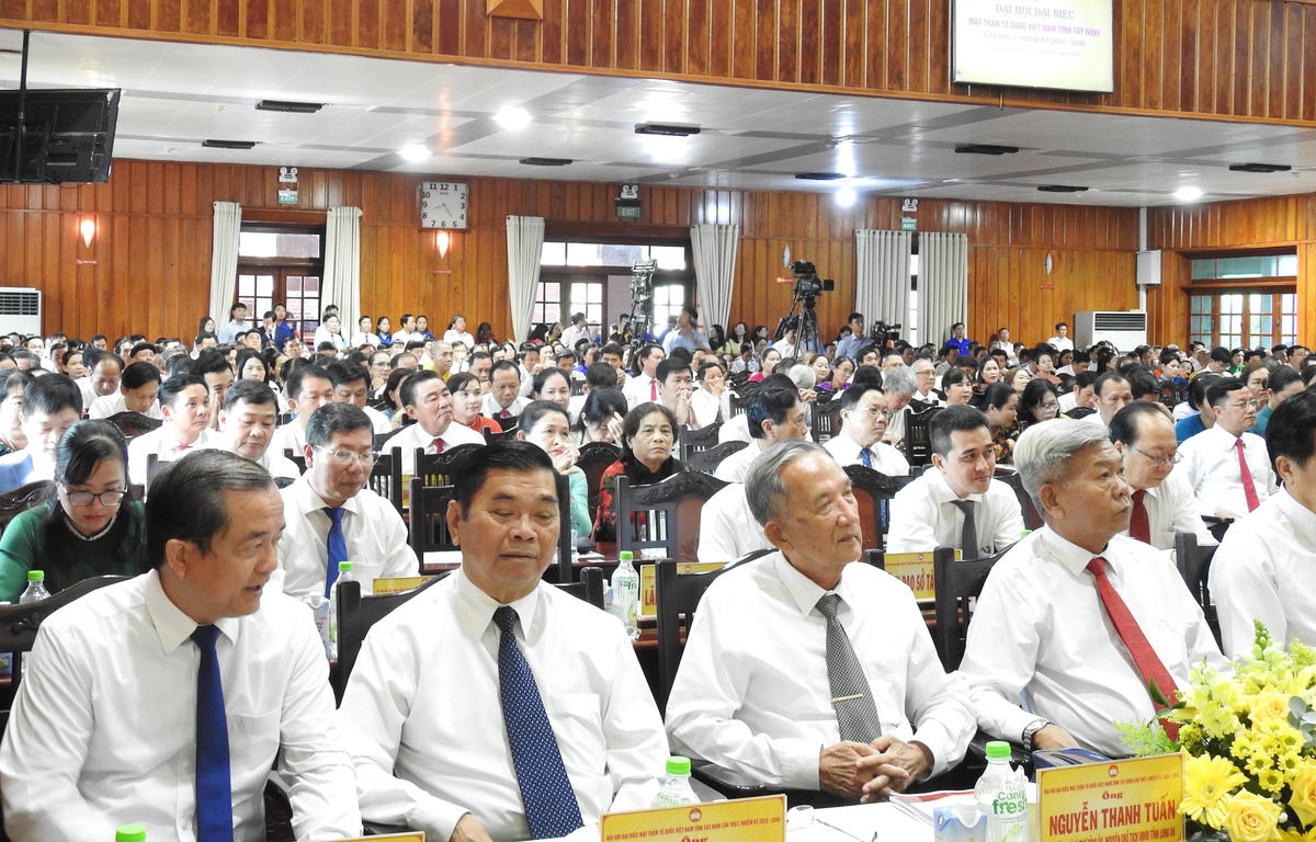 Các đại biểu tham dự Đại hội. Ảnh: Đ.Xá.