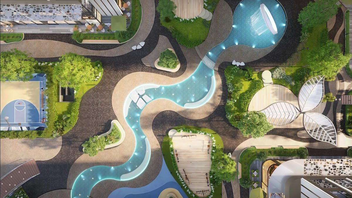 Cư dân không chỉ được hít thở không khí trong lành, mà còn tìm thấy những cuộc trò chuyện và sự kết nối tự nhiên – giữa con người với nhau, và giữa con người với thiên nhiên.