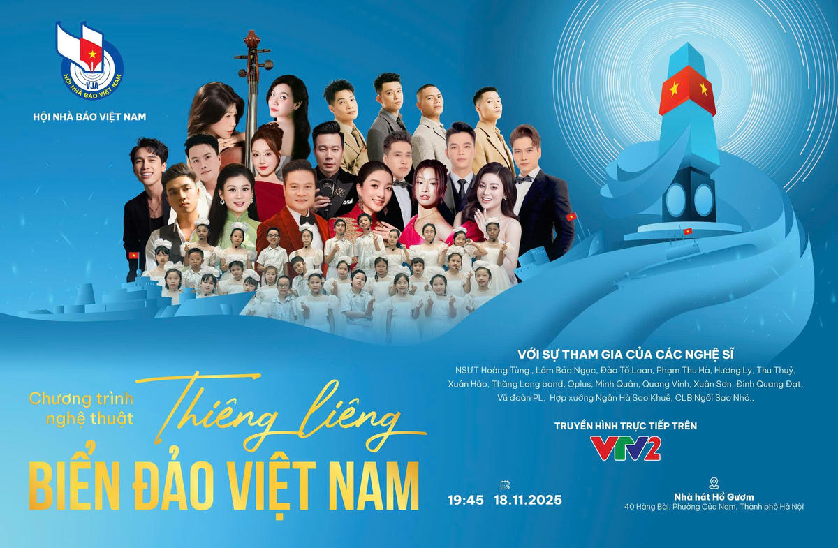 Sắp diễn ra Chương trình nghệ thuật “Thiêng liêng biển đảo Việt Nam” tại Hà Nội