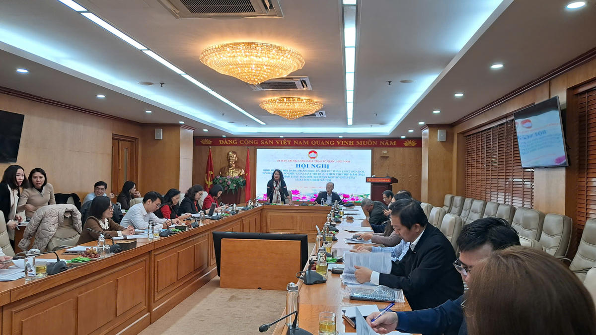 Quang cảnh hội nghị. 