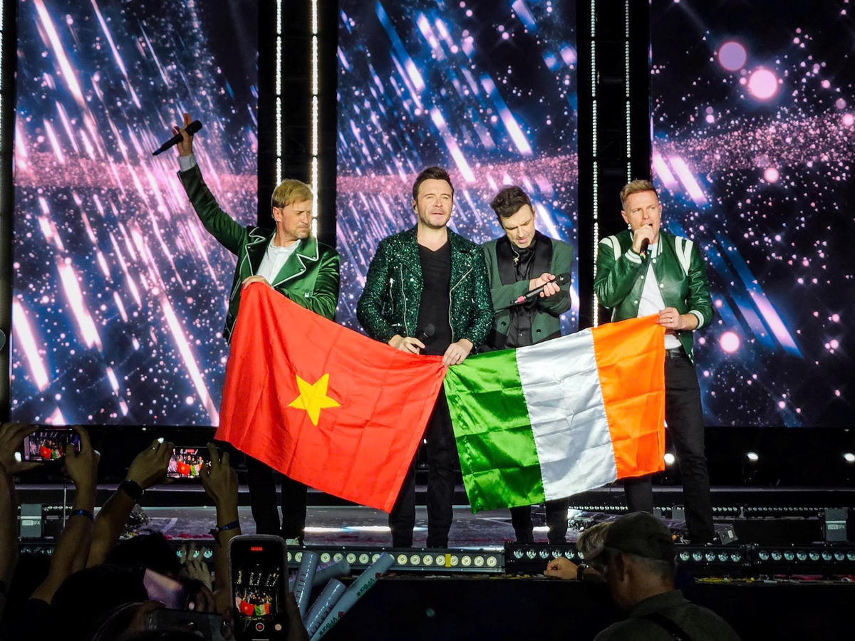 Hai buổi diễn của Westlife tại Việt Nam trong khuôn khổ "The Wild Dreams Tour" năm 2023