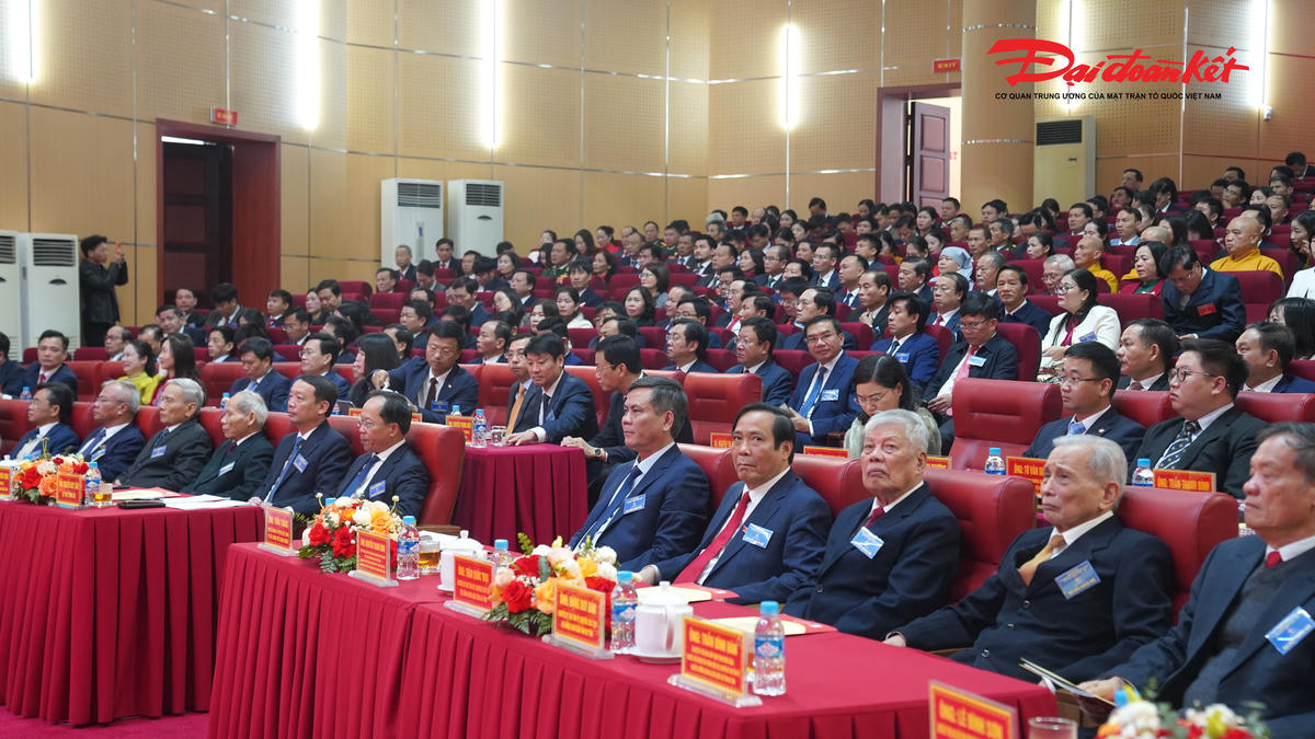 Đại biểu dự đại hội. Ảnh: Hạnh Nguyên.